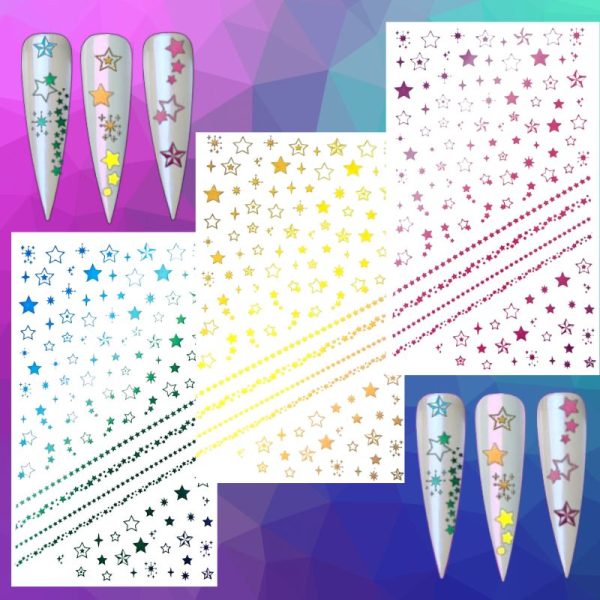 Christmas Star Water Decals