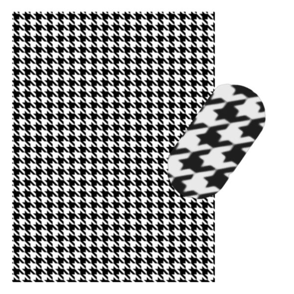 Dogtooth Pattern Water Decal