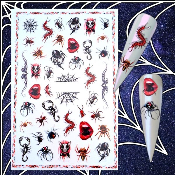 Halloween Nail Stickers Design 085