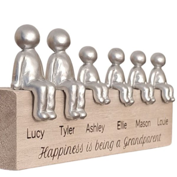 Personalised Choose Your Own Family Combination Sculpture Figurines Anniversary, Christmas, Fathers Day and Mothers Day Gift Idea Together We Make A Family Gifts - Image 14
