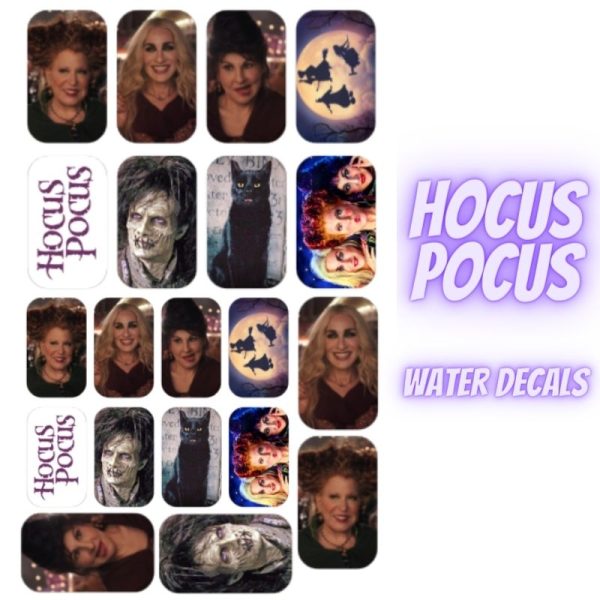 Hocus Pocus Water Decals