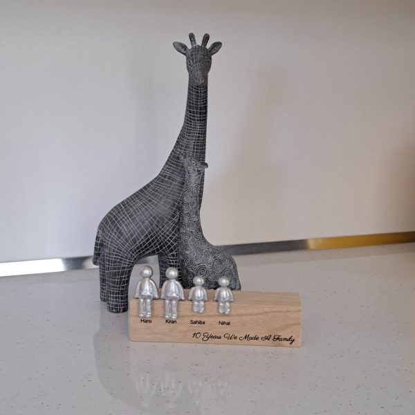 Personalised Choose Your Own Family Combination Sculpture Figurines Anniversary, Christmas, Fathers Day and Mothers Day Gift Idea Together We Make A Family Gifts - Image 19