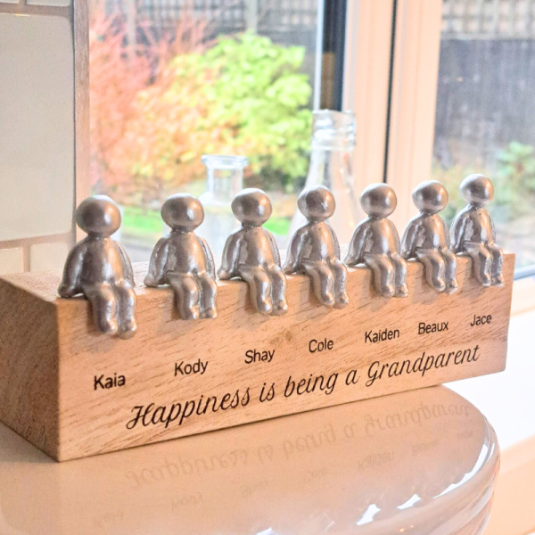 We Made A Family Anniversary – Tin Sculpture Figurines – Tin Gifts