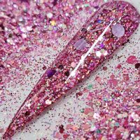 Pink Frosting Christmas glitter mix