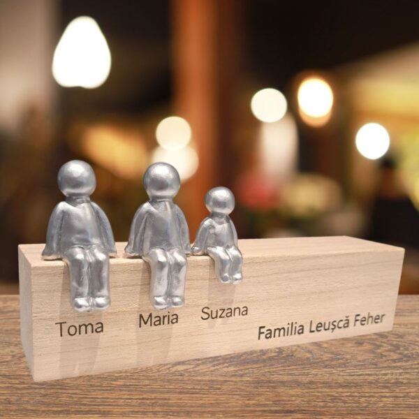 Personalised Choose Your Own Family Combination Sculpture Figurines Anniversary, Christmas, Fathers Day and Mothers Day Gift Idea Together We Make A Family Gifts - Image 18