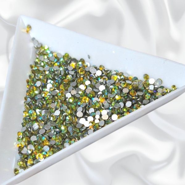 AB Buttercup Yellow Crystals SS6 SS12 - Image 2