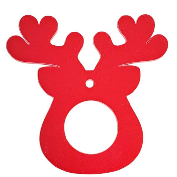 Acrylic Blank Reindeer Chocolate Holder