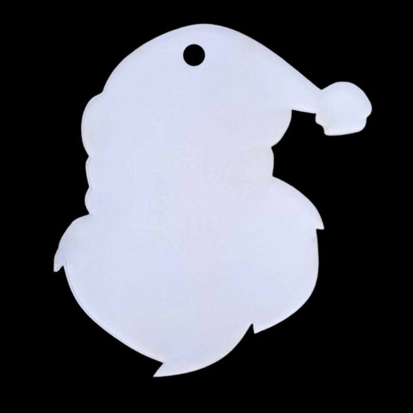 Acrylic Blank Santa Face Acrylic Craft Blanks