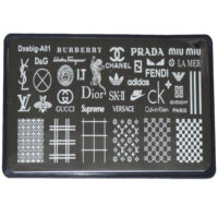 Nail Art Stamping Plate