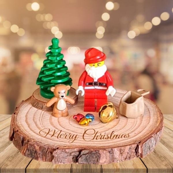 Lego Santa Xmas With Multi Bells