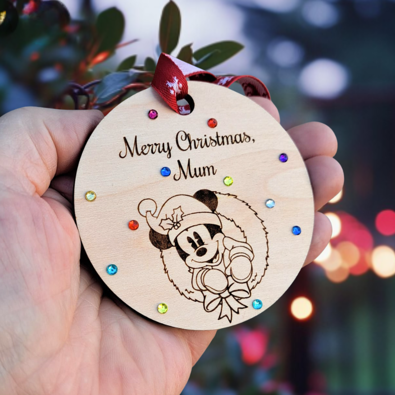 Mickey Mouse Xmas Baubles
