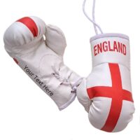 Personailsed Mini Boxing Gloves England