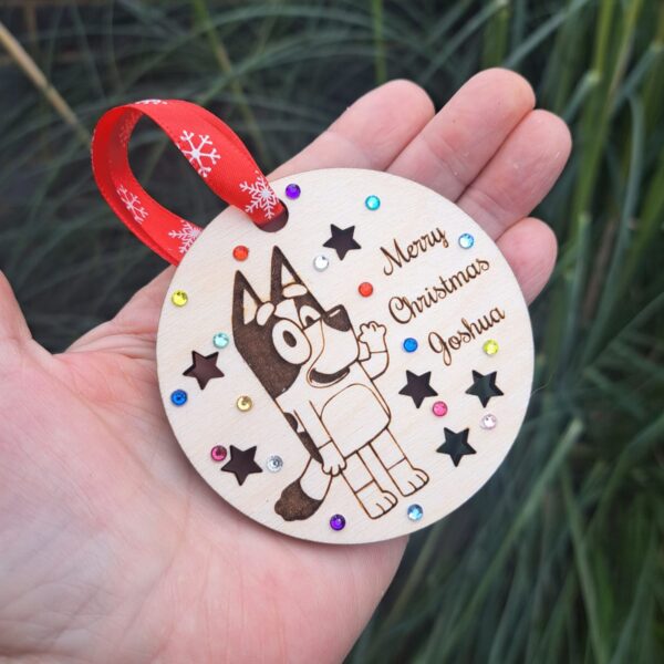 Bluey Bauble Design 3