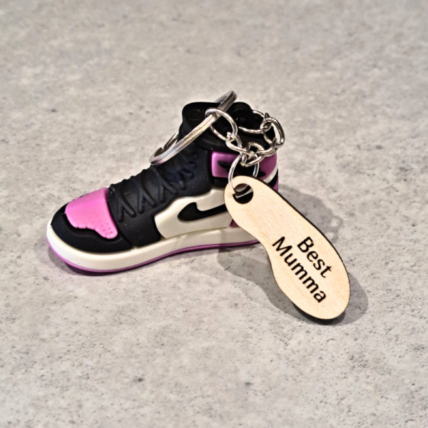 3D Nike Jordan Trainers Sneakers Shoes Personalised Keyrings House Car Keys Nike Keychain Nike Keyrings - Image 5