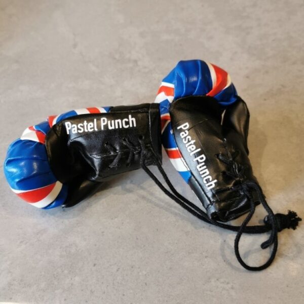 Personalised Mini Boxing Gloves Great Britain Personalised Mini Boxing Gloves VE Day Mini Boxing Gloves - Image 2
