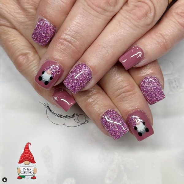 Juicy Pink holographic Glitter .008 - Image 2