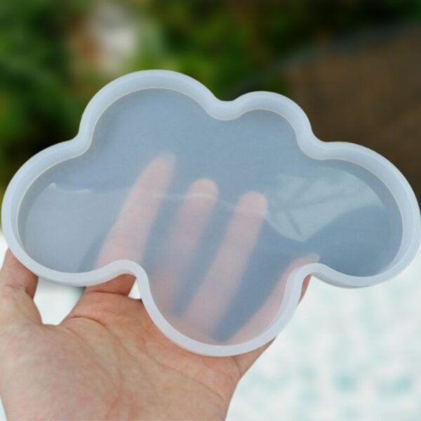 Cloud Silicone Resin Mould Epoxy Resin Cloud Mold Cloud Coaster Mould - Image 2