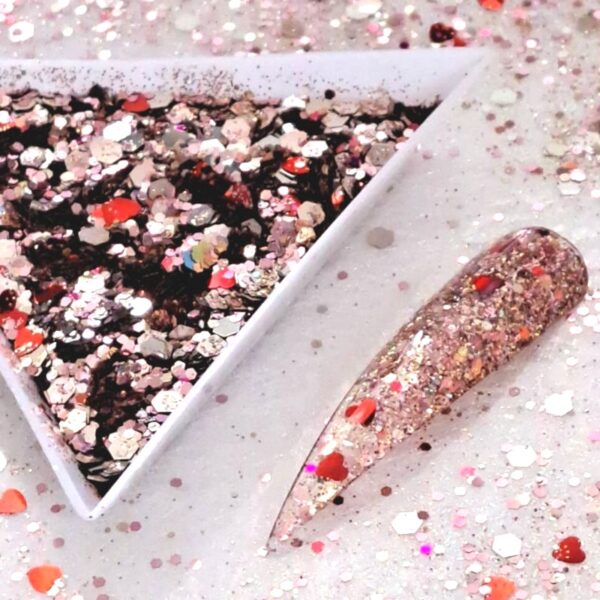 Kiss And Tell Valentine Glitter Mix