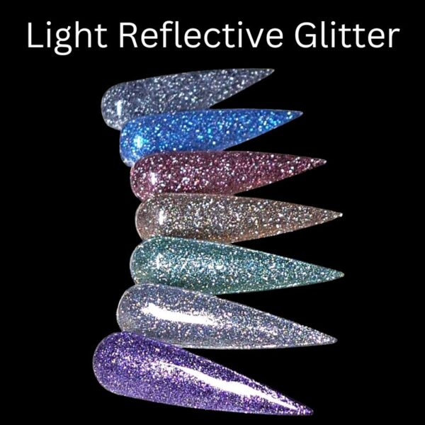 Flash Diamond Light Reflective Nail Art Glitter
