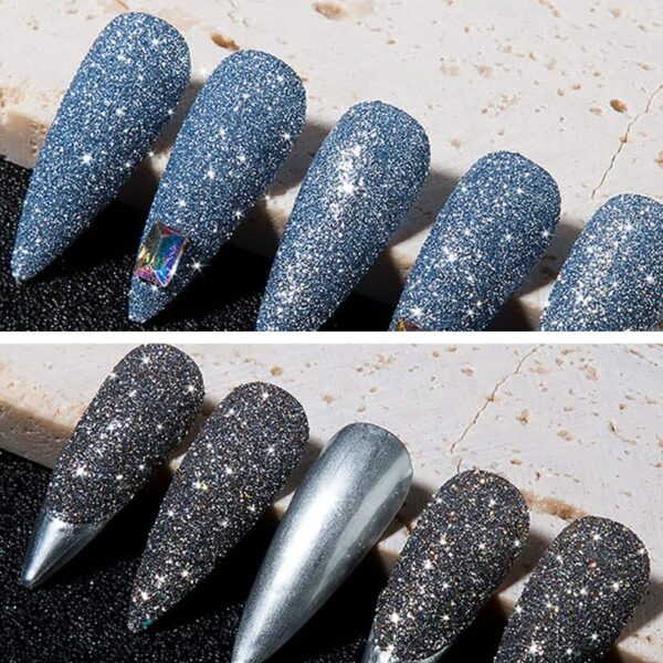 Flash Diamond Light Reflective Nail Art Glitter - Image 7