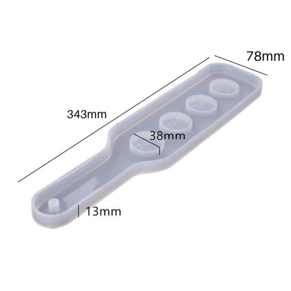 Shot Glass Server Tray Resin Mould Shot Glass Resin Mold Tray - Image 2
