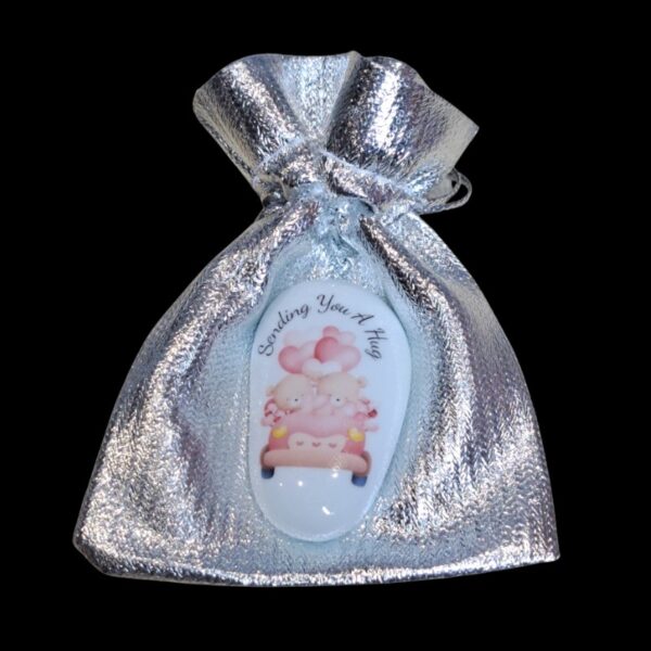 Teddy Bears Pocket Hug Comfort Pebble Stone Comfort Hug Anxiety Stress Reliever Wellness Friends Gift Mental Health Hug - Image 2