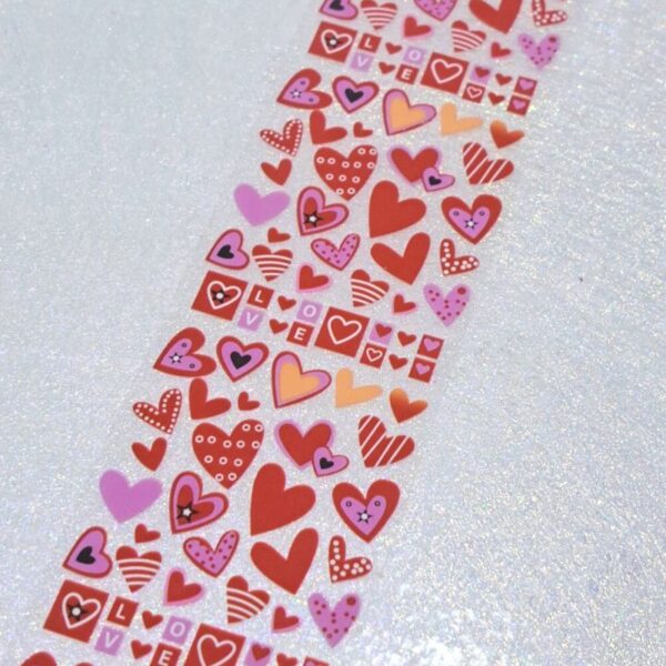 Valentines Nail Transfer Foil Design 15 - Image 2