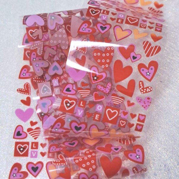 Valentines Nail Transfer Foil Design 15 - Image 3