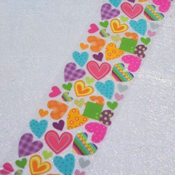Valentines Nail Transfer Foil Design 16 - Image 2