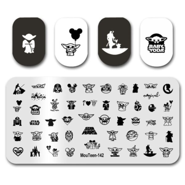 Disney Baby Yoda Stamping Plate 142