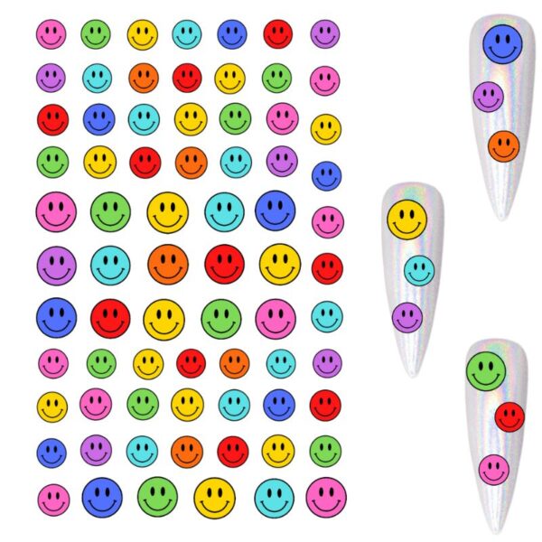 Happy Smiley Face Water Decals