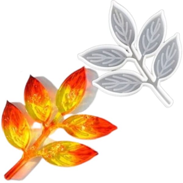 Leaf Silicon Resin Mold Design E