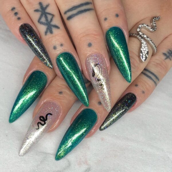 Snake Nail Stamping Plate 023 - Image 2