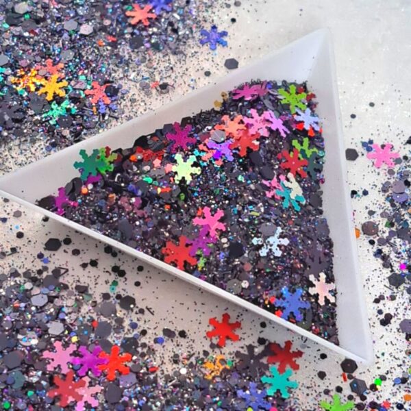 Christmas Multi Mix Colour 4 Glitter Mix 20g Pack Size