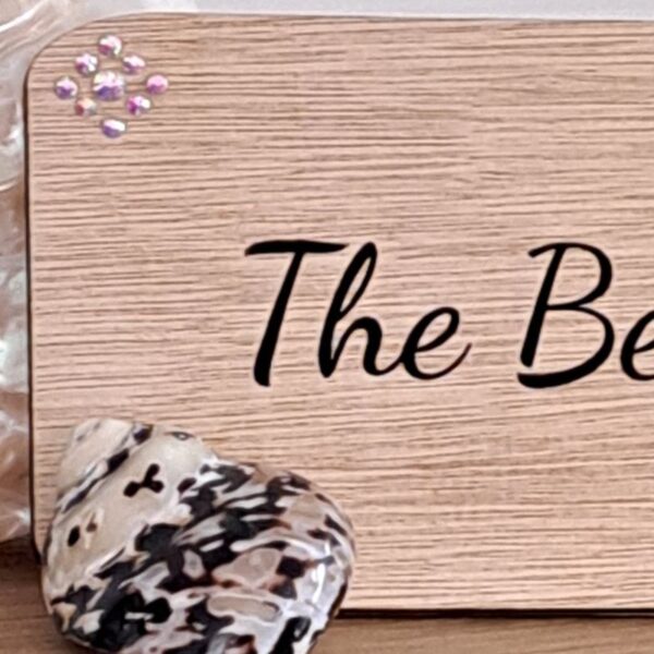 Business Logo Signs Nail Artist Logo Signs Nail Tech Props Personalised Nail Display Signs Customised Wooden Plaque Signs Crystal Signs - Image 3