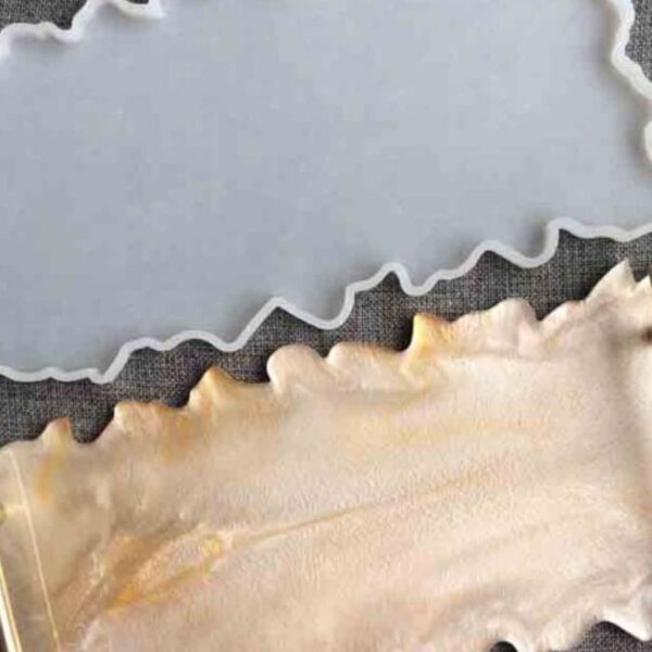 Irregular Rectangle Large Resin Coaster Silicone Mold DIY Crafts Desktop Tray Making Resin Tray Mould - Image 4