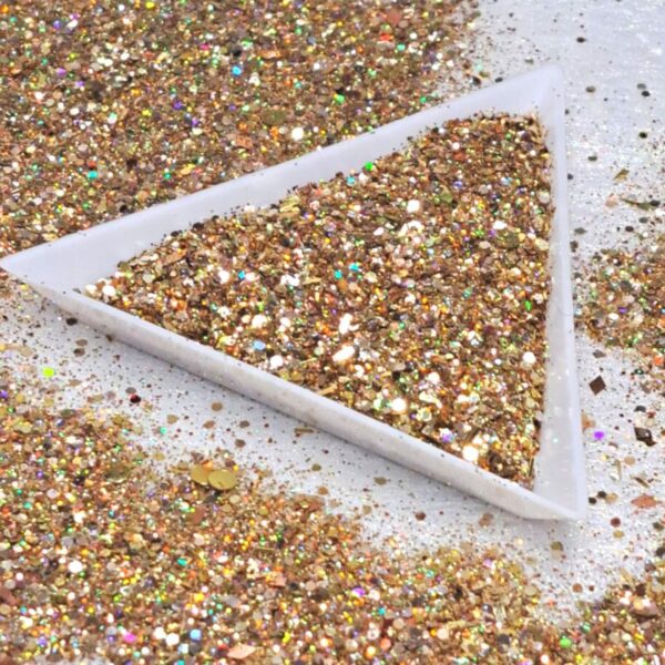 Multi Mix Colour 10 Glitter Mix 20g Pack Size