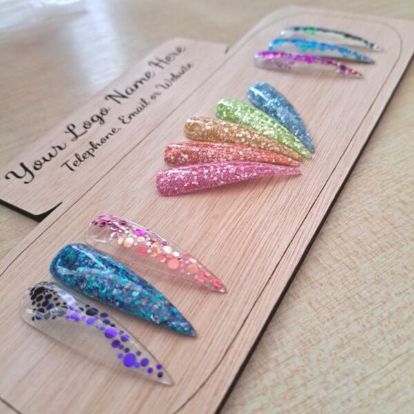 Nail Display Props Personalised Nail Display Props Handheld Nail Art Props Press On Nails Props - Image 12