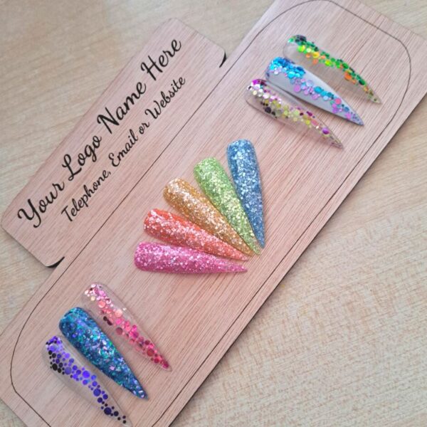 Nail Display Props Personalised Nail Display Props Handheld Nail Art Props Press On Nails Props