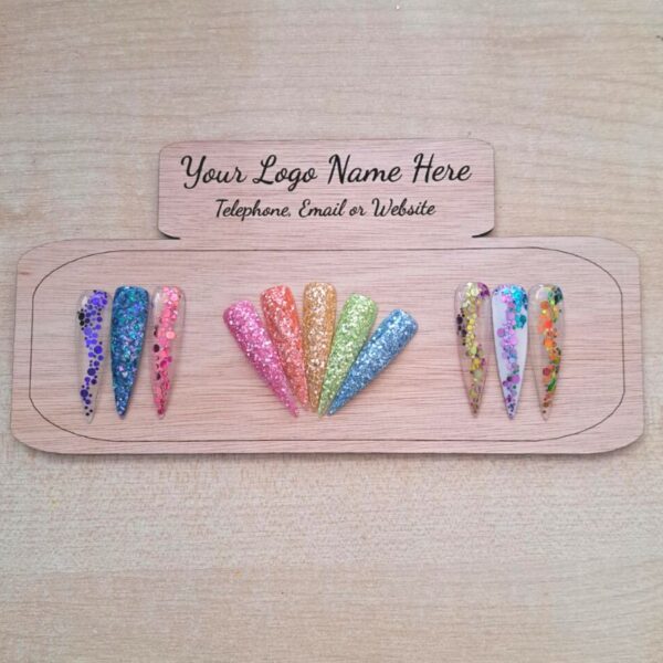 Nail Display Props Personalised Nail Display Props Handheld Nail Art Props Press On Nails Props - Image 4