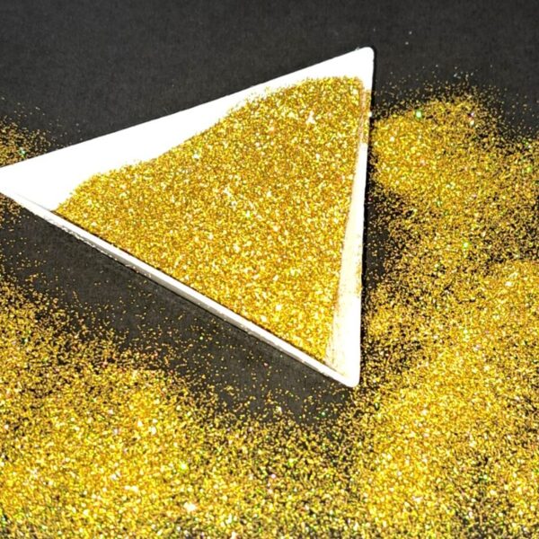 Gold Holographic .008 fine glitter