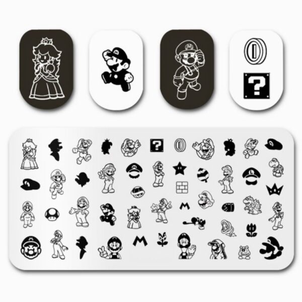 Super Mario Stamping Plate Design 147 (