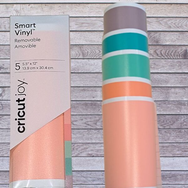 Cricut Joy Smart Vinyl Petal Coral Mint Teal And Lavender 5 Sheets