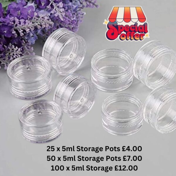 5ml Storage pots