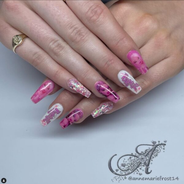 Bratz Nail Art Water Decals Bratz Nail Decals Design 3 - Image 2