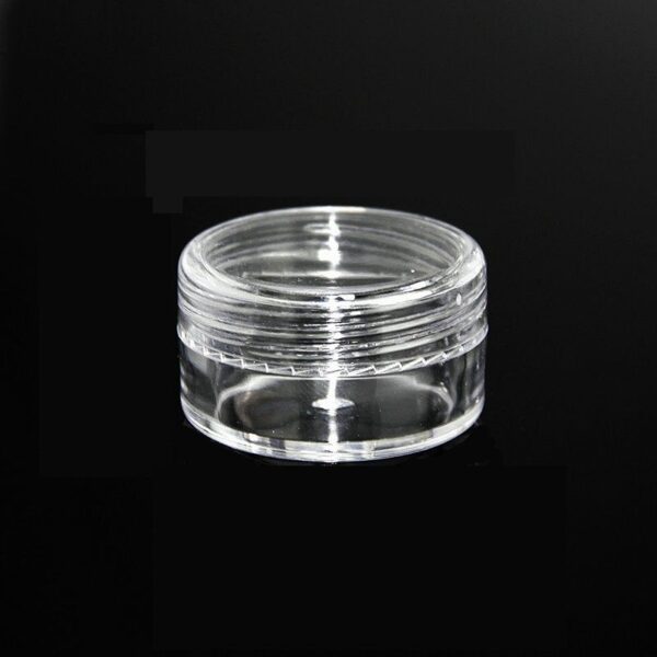 5ml Empty Clear Cosmetic Pots With Lids 3g Craft Pots Clear 5ml Nail Art Jars 5ml Containers With Lids 5ml Glitter Storage Pots Bead Storage Pots - Image 3