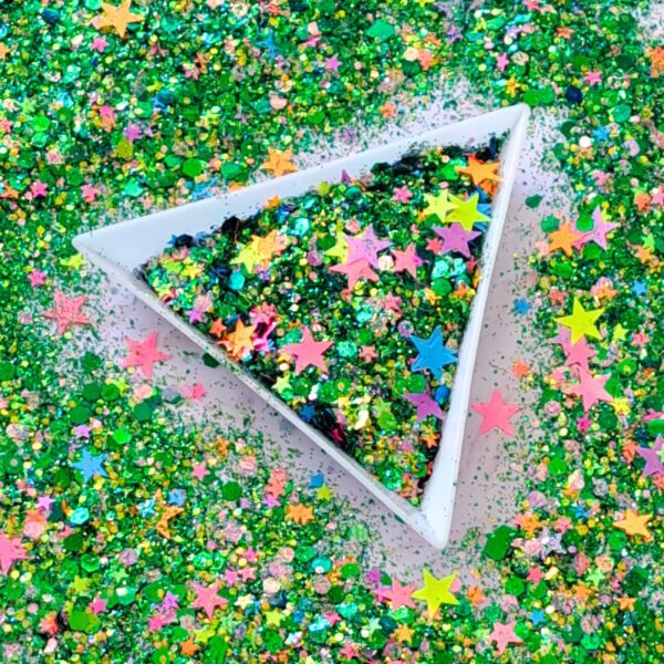 Gay Pride Multi Glitter Mix Colour 6