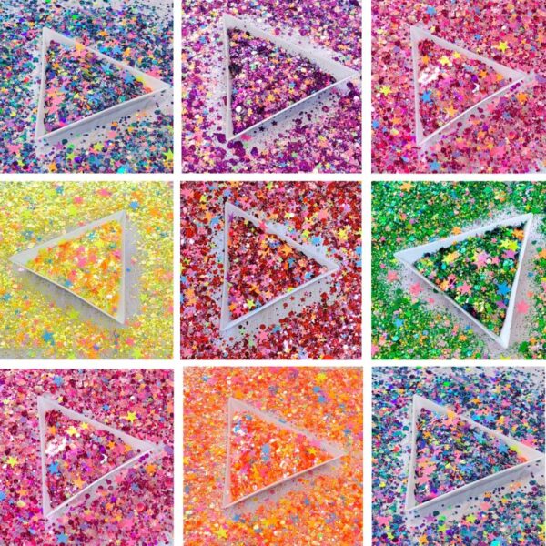 Festival Glitter Mix Gay Pride Glitter Mixes For Face Body And Nail Art Colour 6 - Image 2
