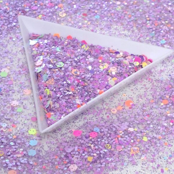 Lilac Frosting Glitter Mix