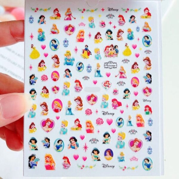 Disney Princesses Nail Art Stickers Design 274